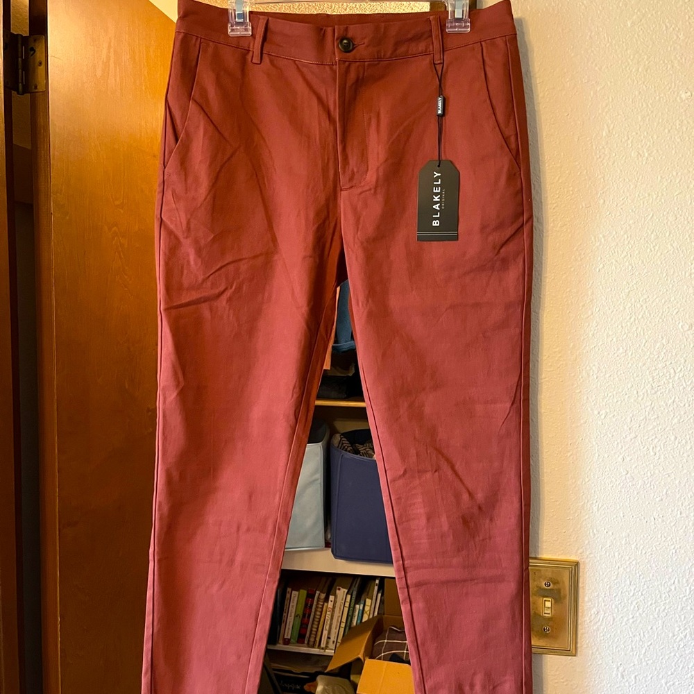 Blakely men’s slim jeans and chinos